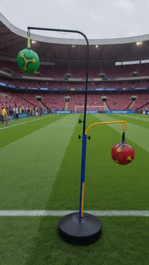 Captraining – equipamento de treino de cabeceio e coordenação